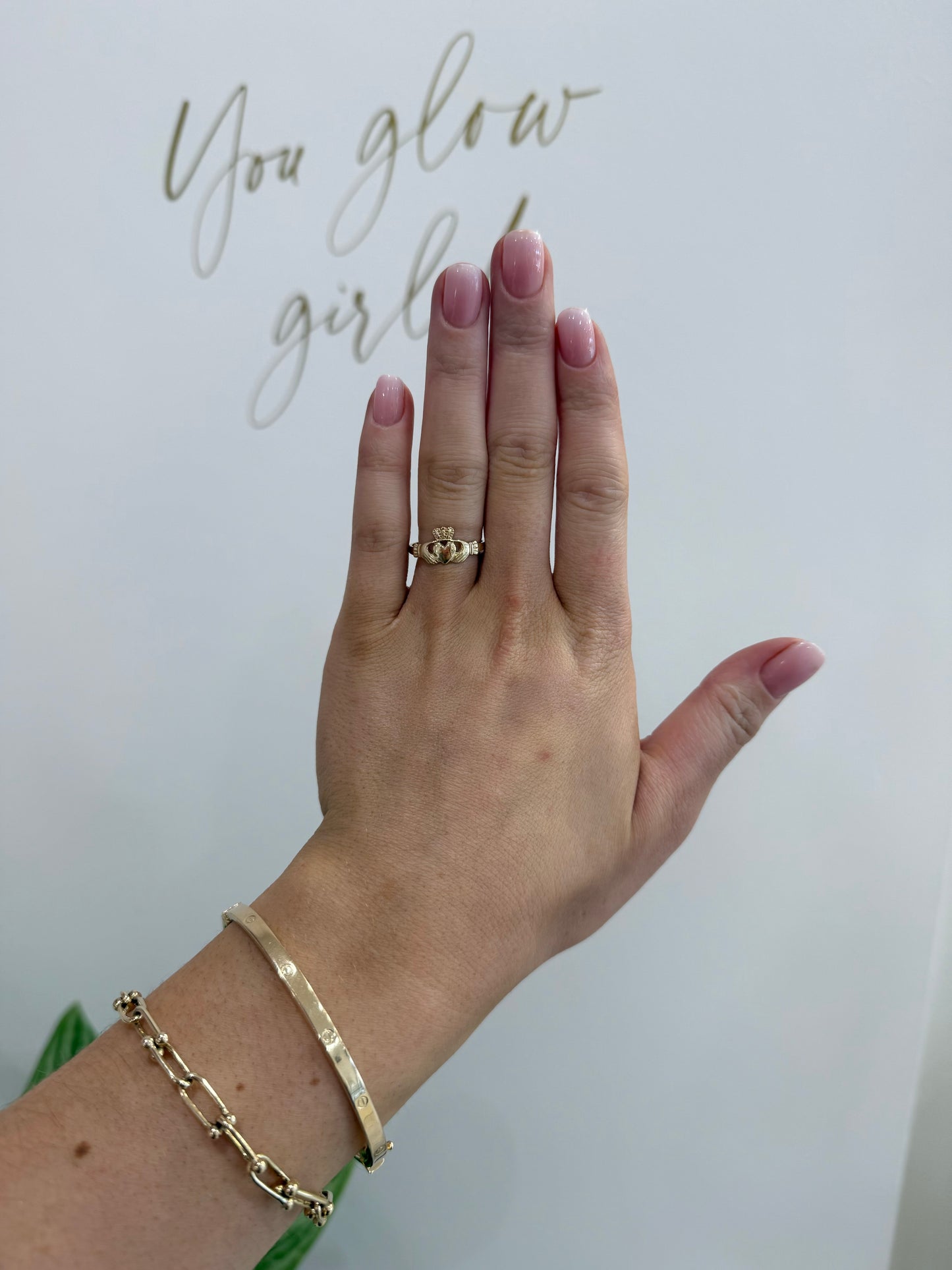 Gold Claddagh Ring