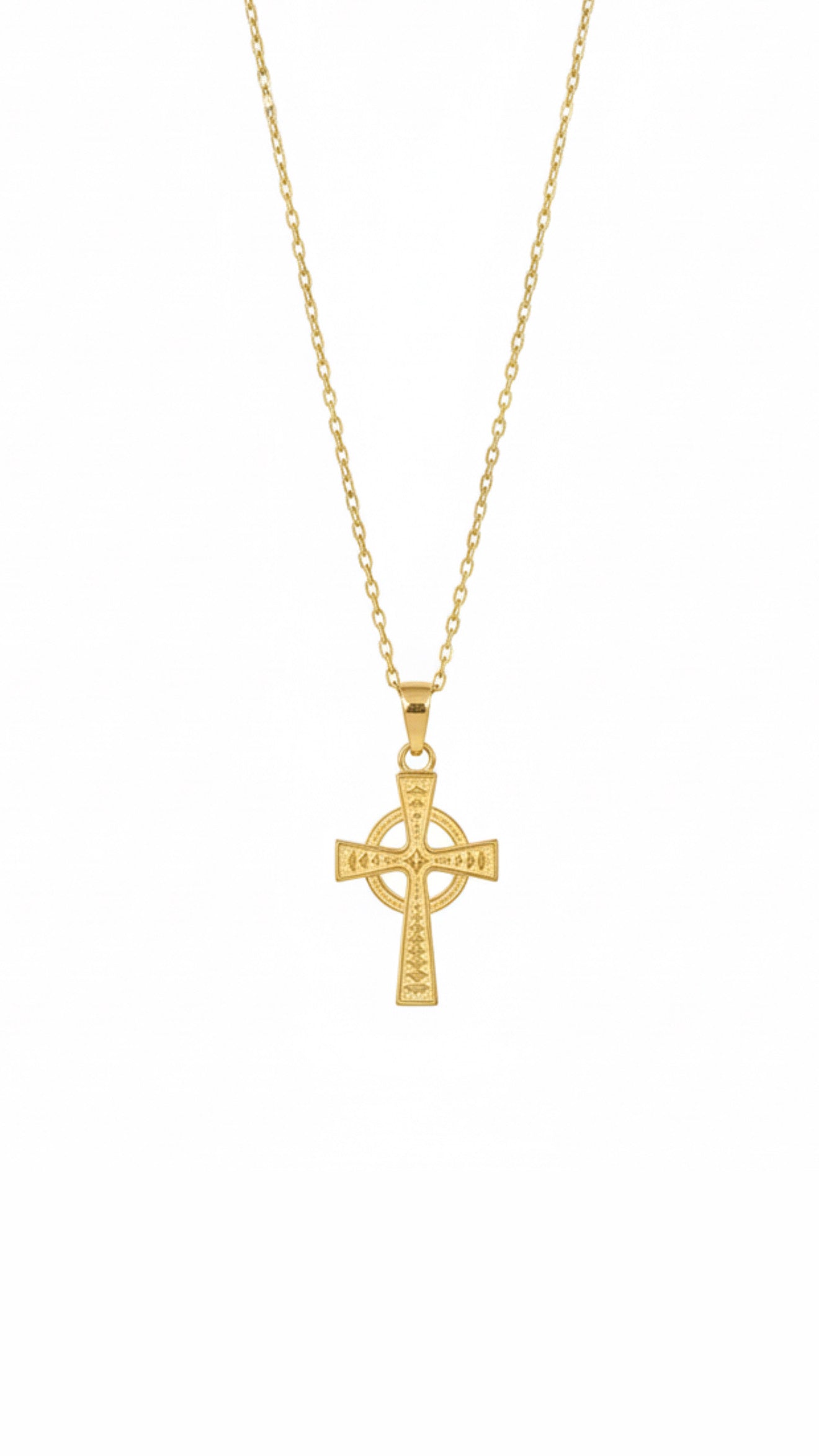 9ct Celtic Cross