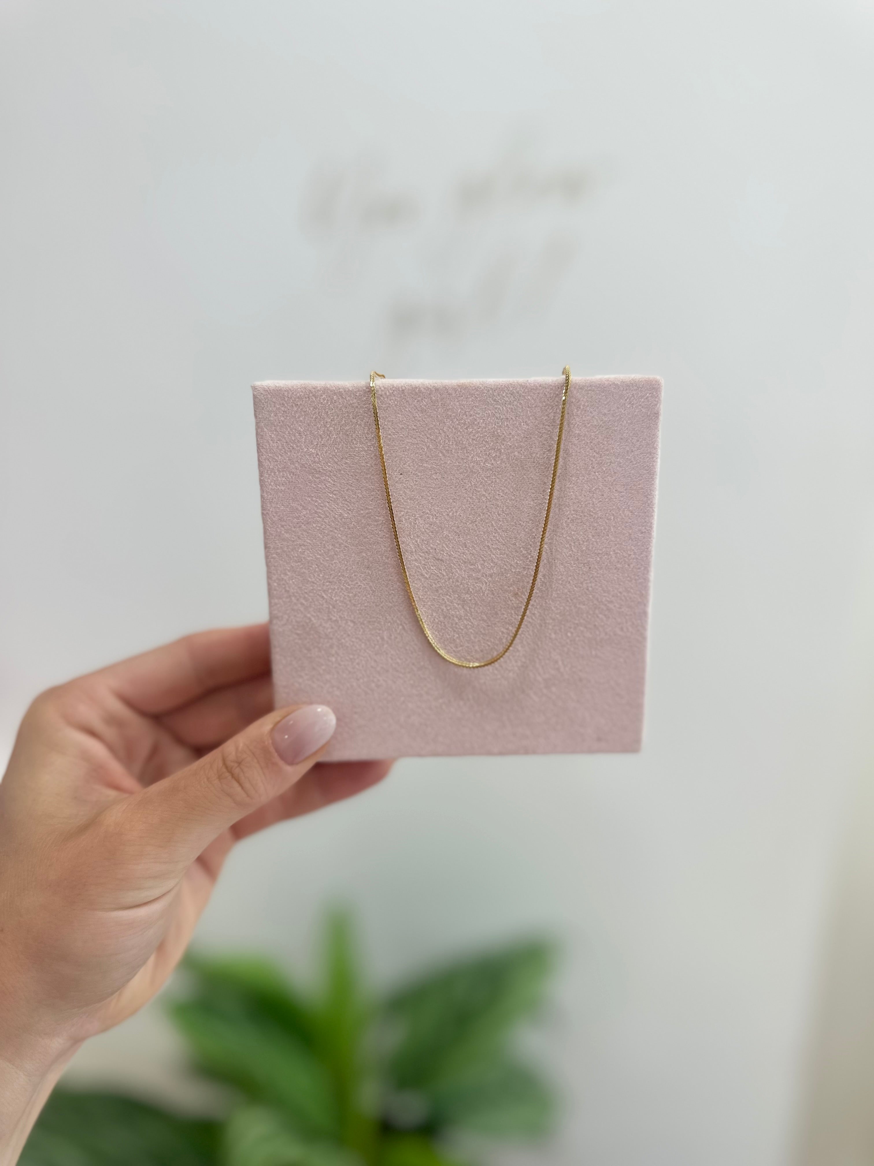 9ct Gold 24” Foxtail Chain