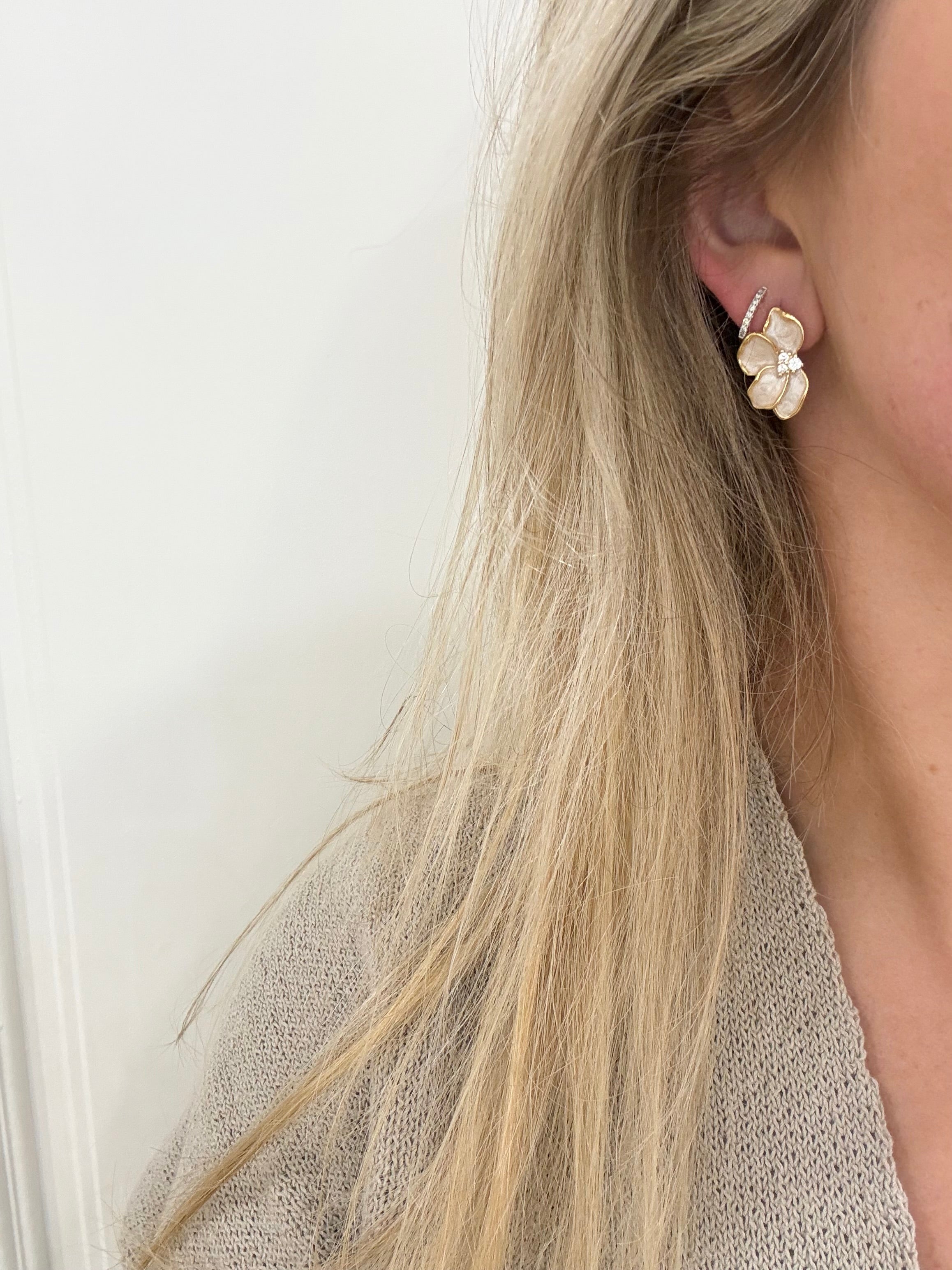 Yaz Gold Plated Earrings
