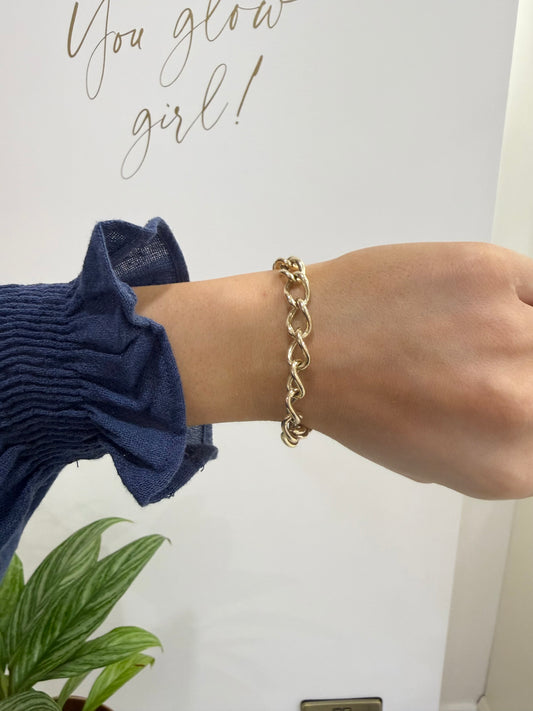 9ct Gold Curb Link Bracelet