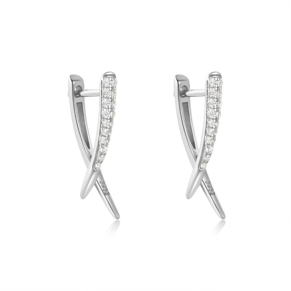 Arlo Silver Hoops
