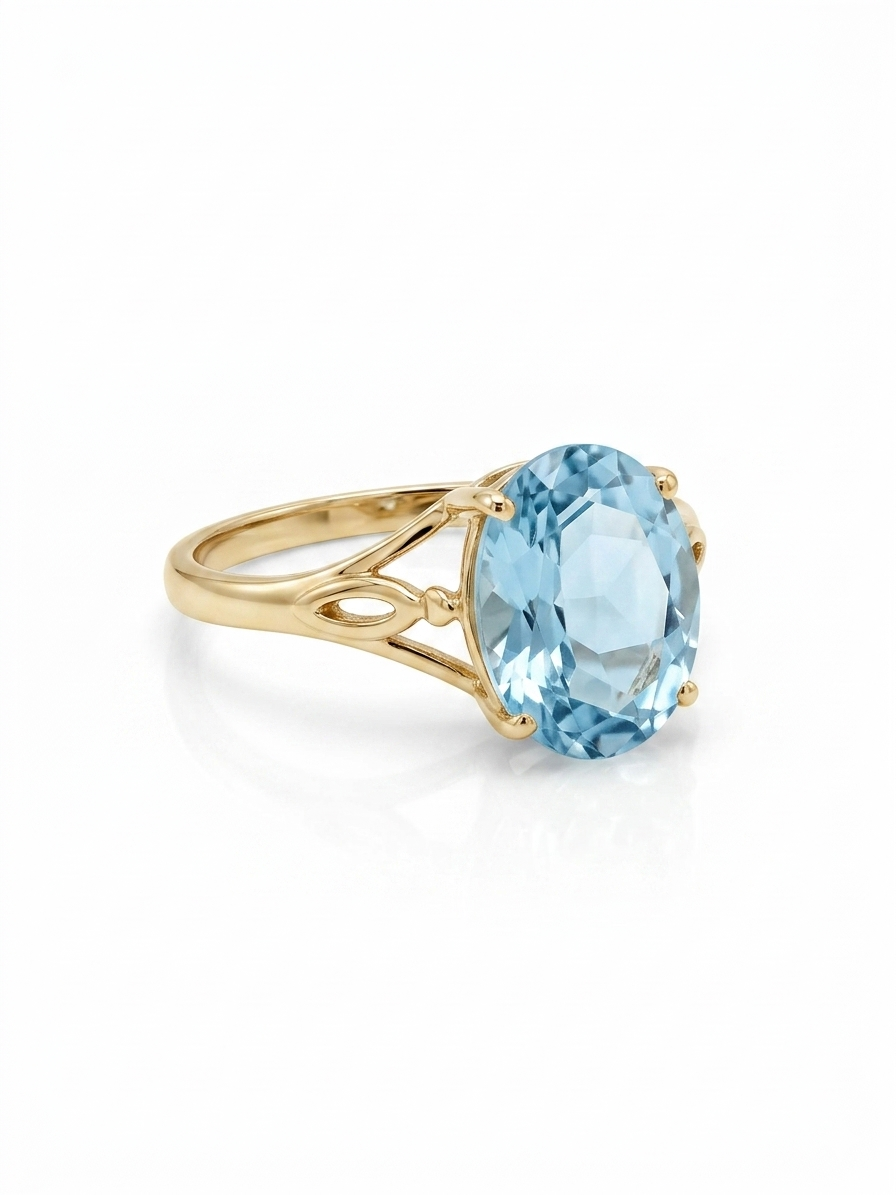 9ct Gold Topaz Ring