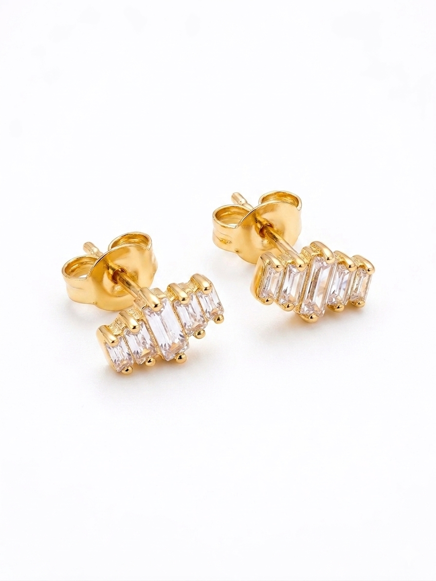Elsie 9ct Cz Earrings