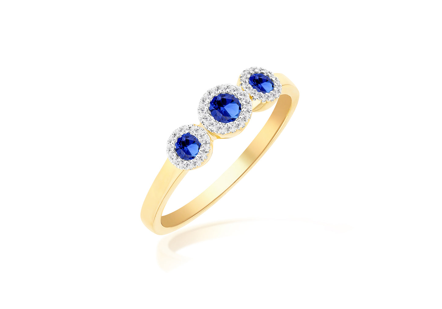 Sapphire & Diamond Ring