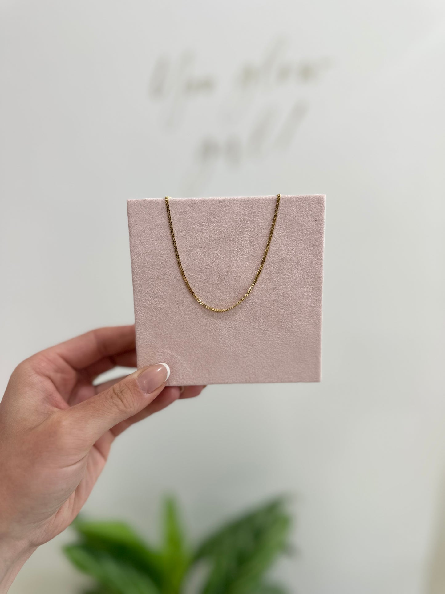 9ct Gold 19” Curb Chain