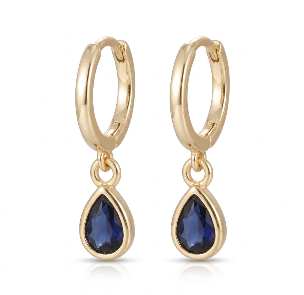 Winnie Gold Plated Coloured Earrings