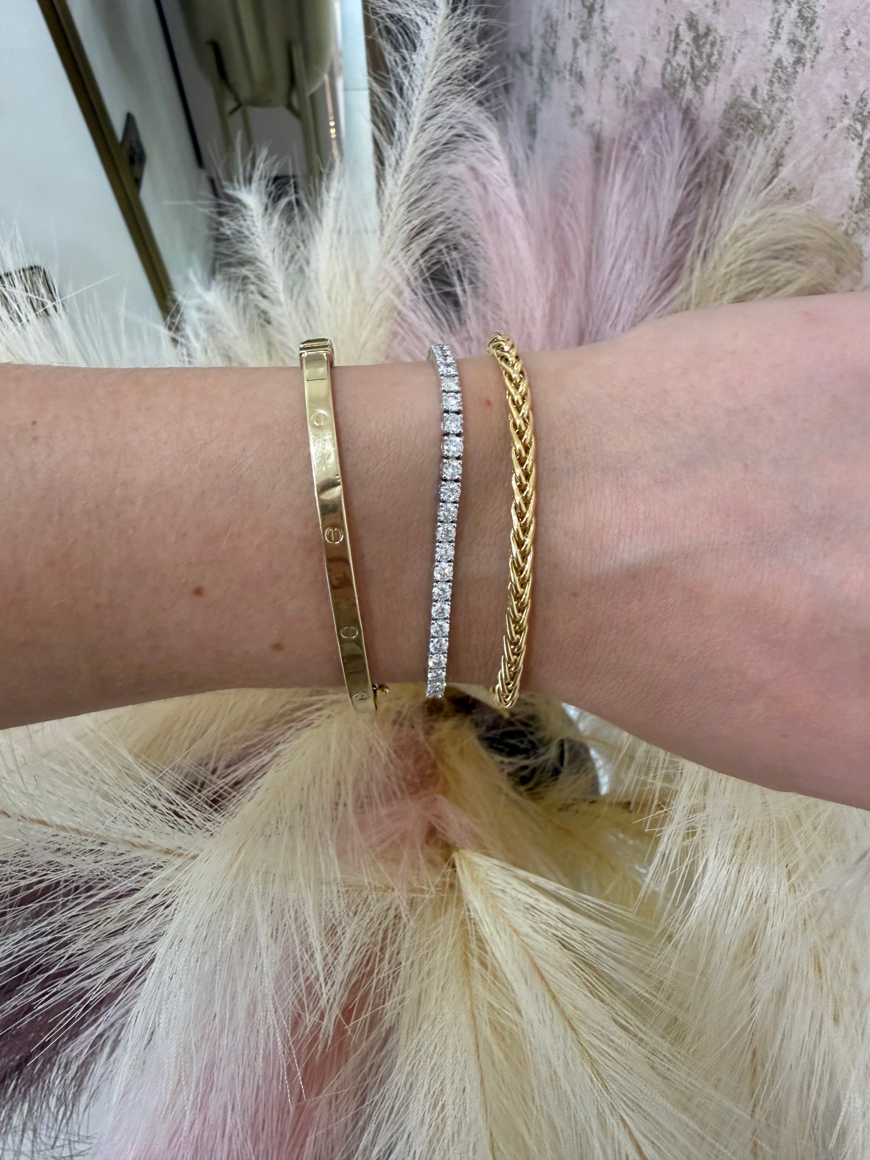 9ct Gold Palmier Bracelet