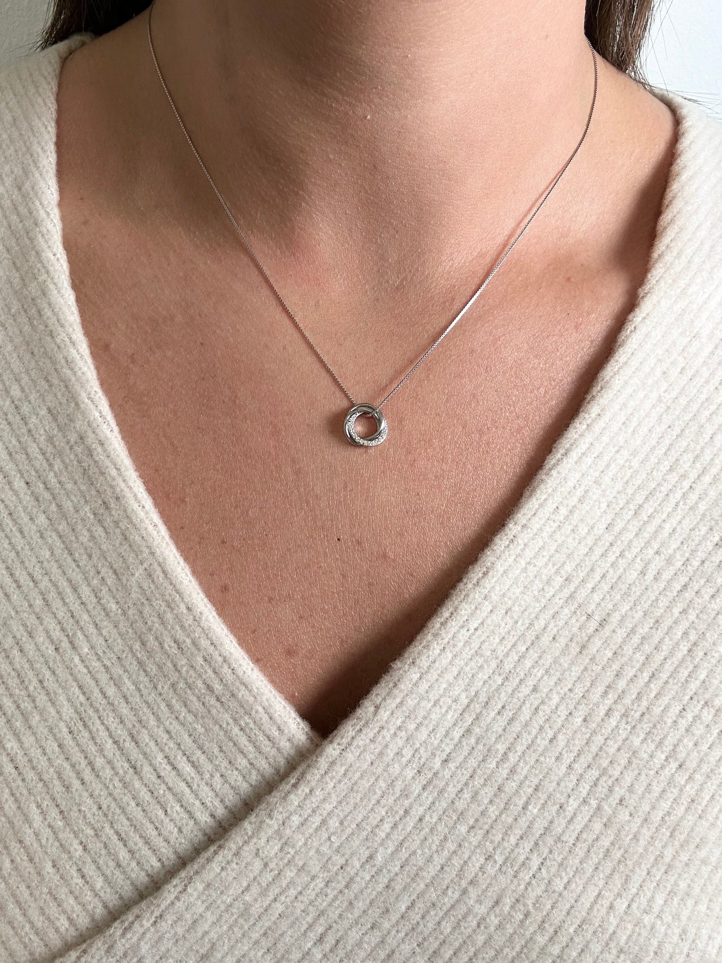 Priscilla Silver Necklace