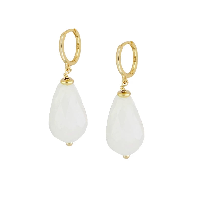 Sheilo Coloured Gold Plated Earrings