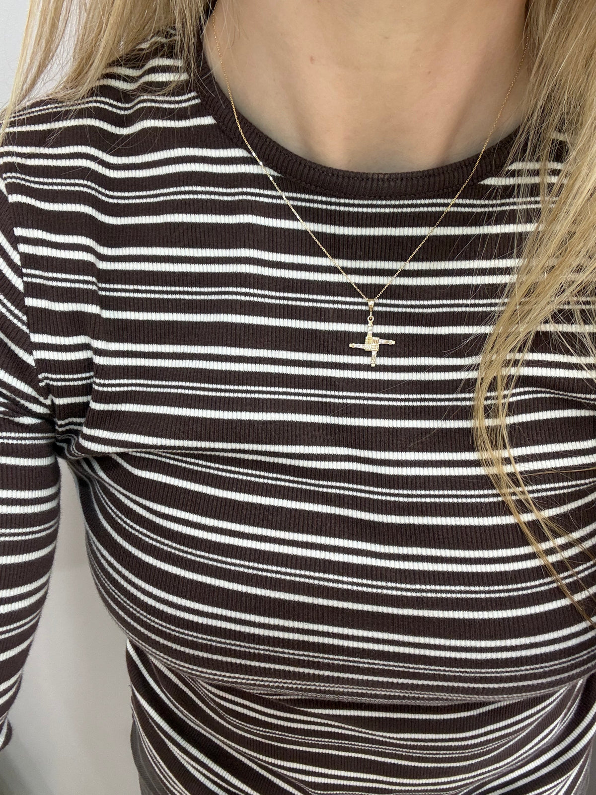 St Brigid Cross Necklace