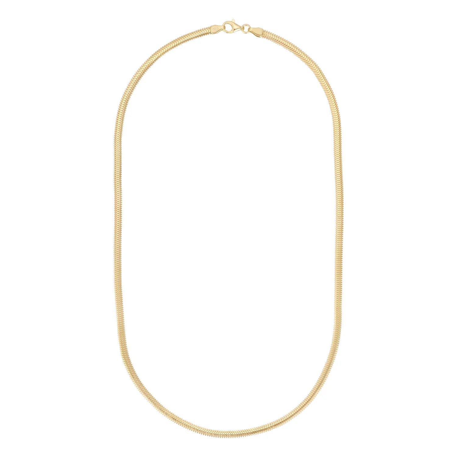 9ct Flat Snake Chain