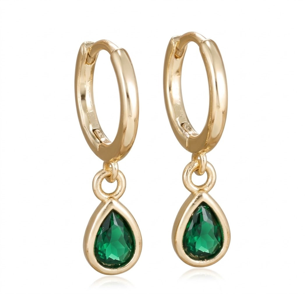 Winnie Gold Plated Coloured Earrings