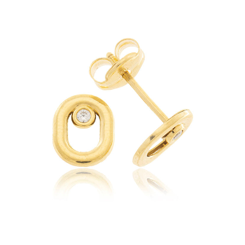 Shannon 9ct Gold Earrings