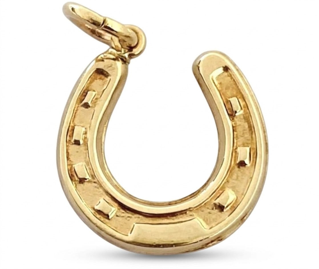 9ct Gold Horseshoe Charm