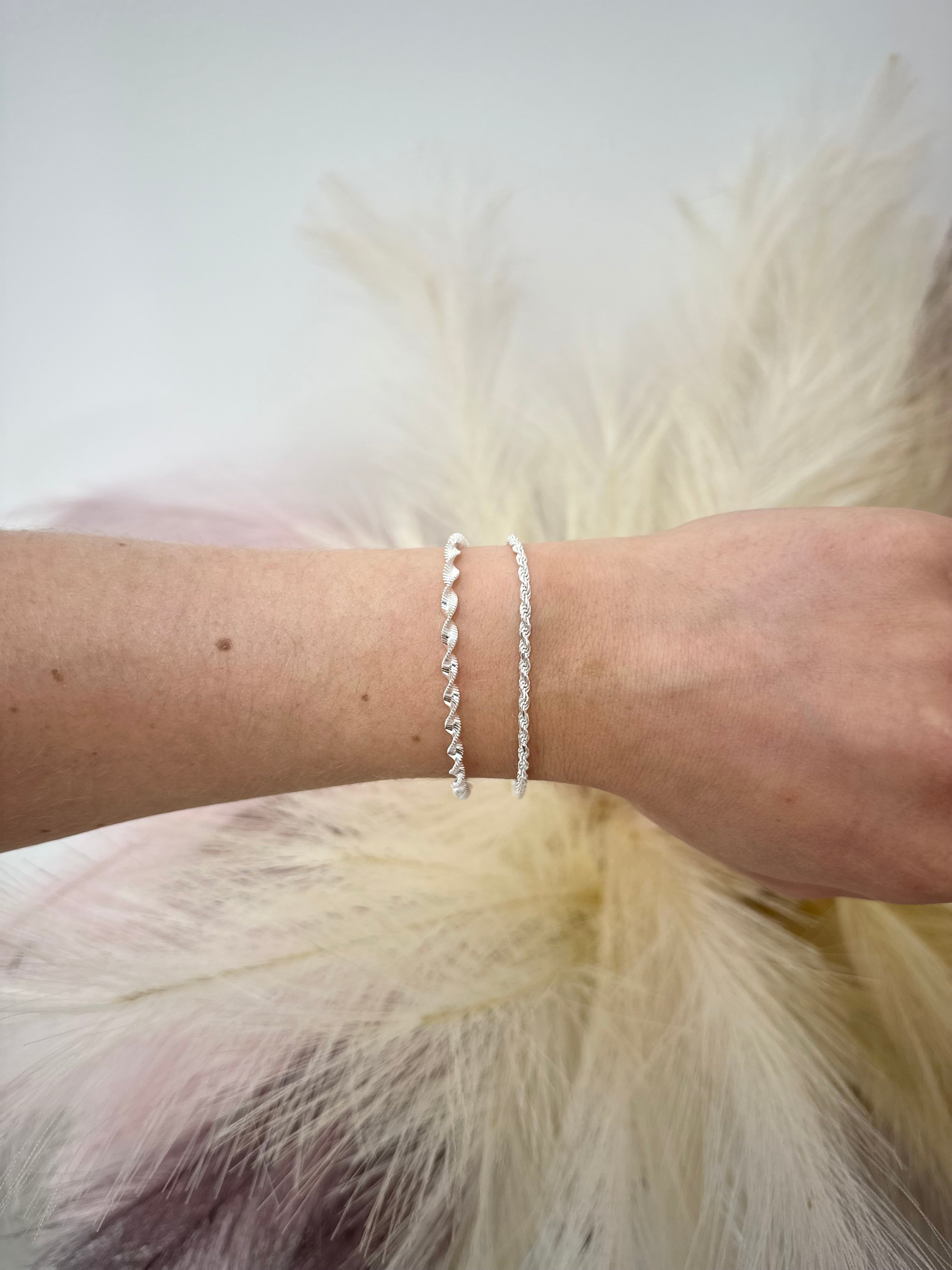 Pluto Sterling Silver Bracelet