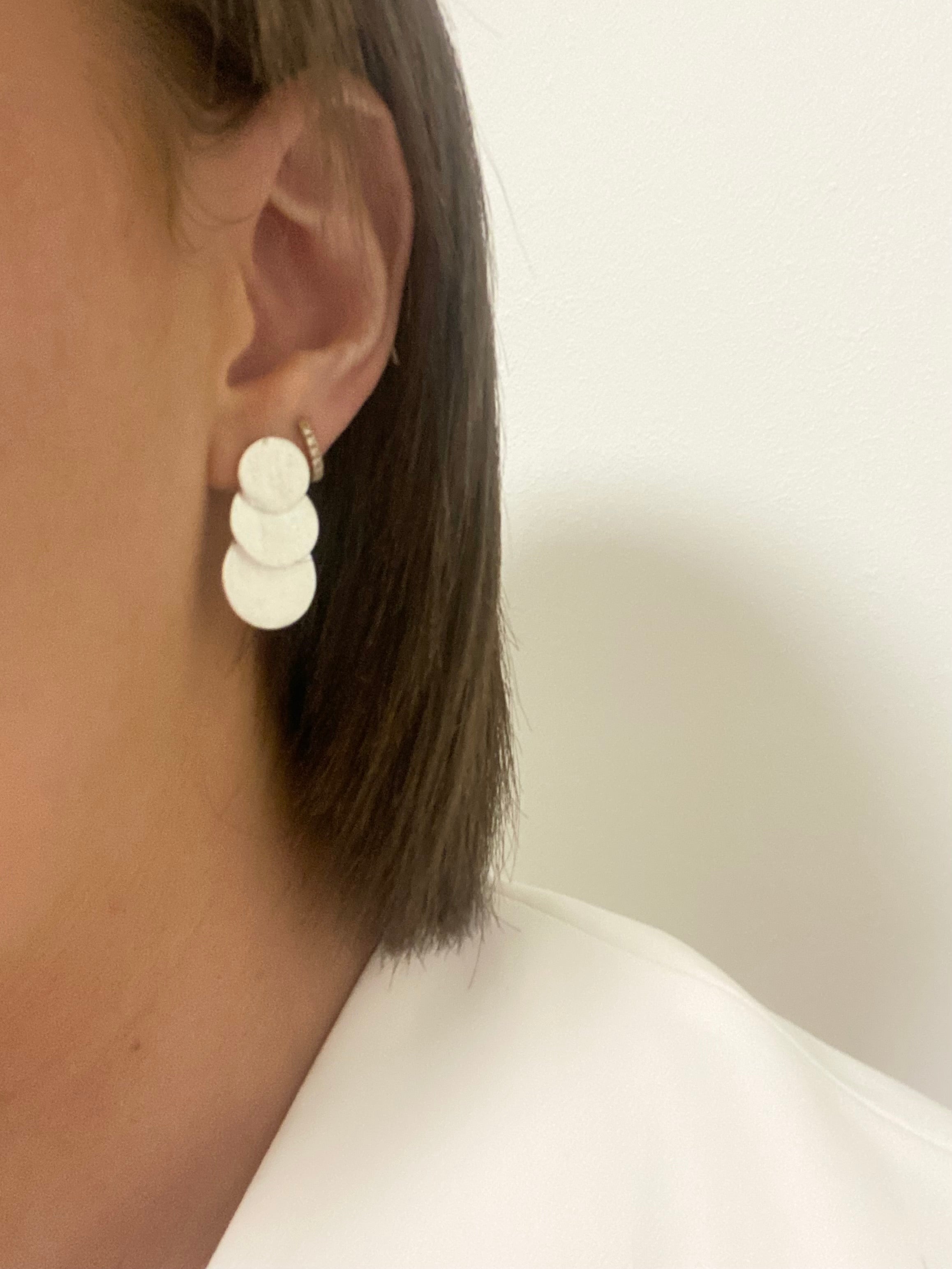 Codie Silver Drop Earrings