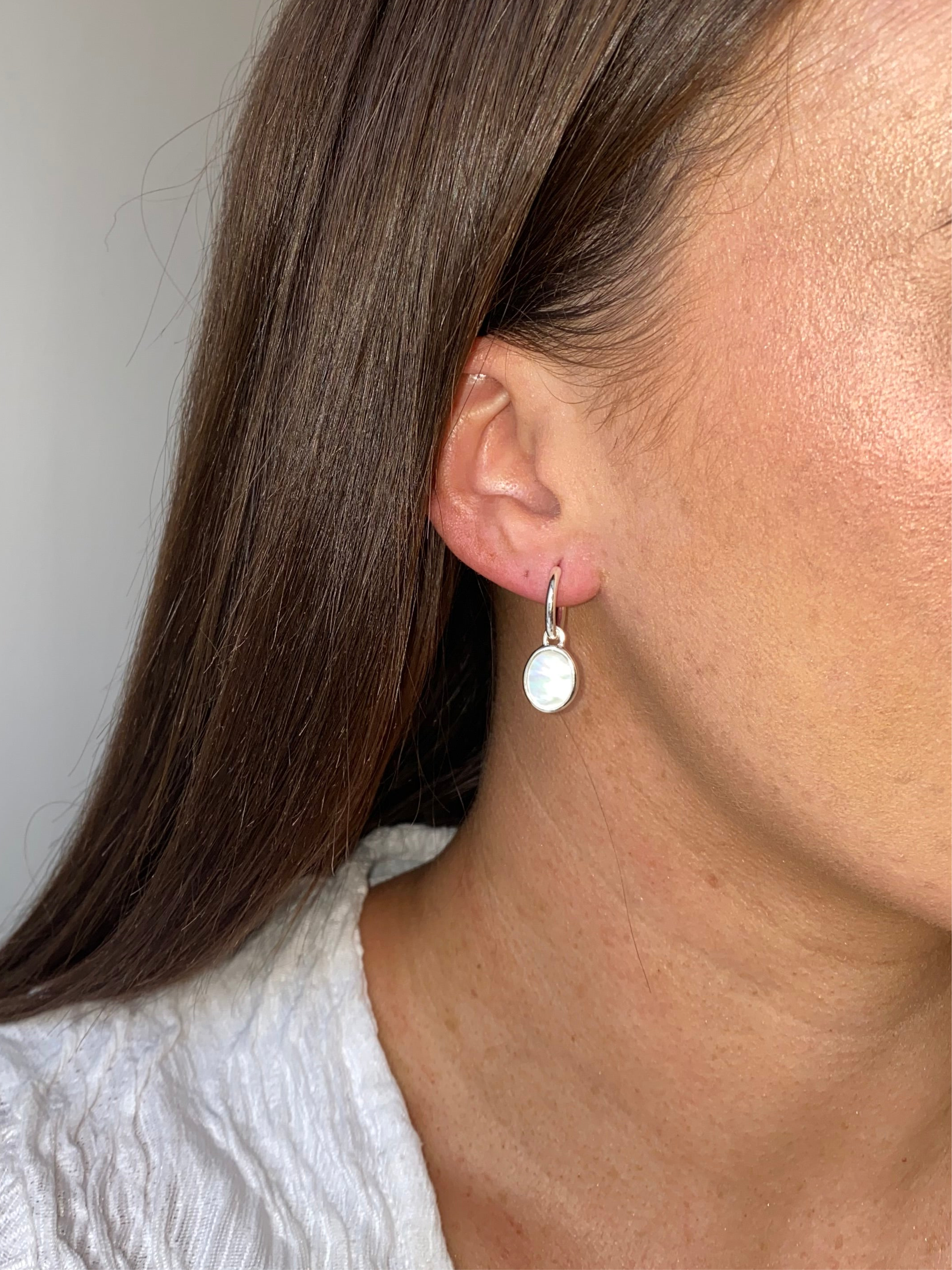 McKenna Silver Earrings