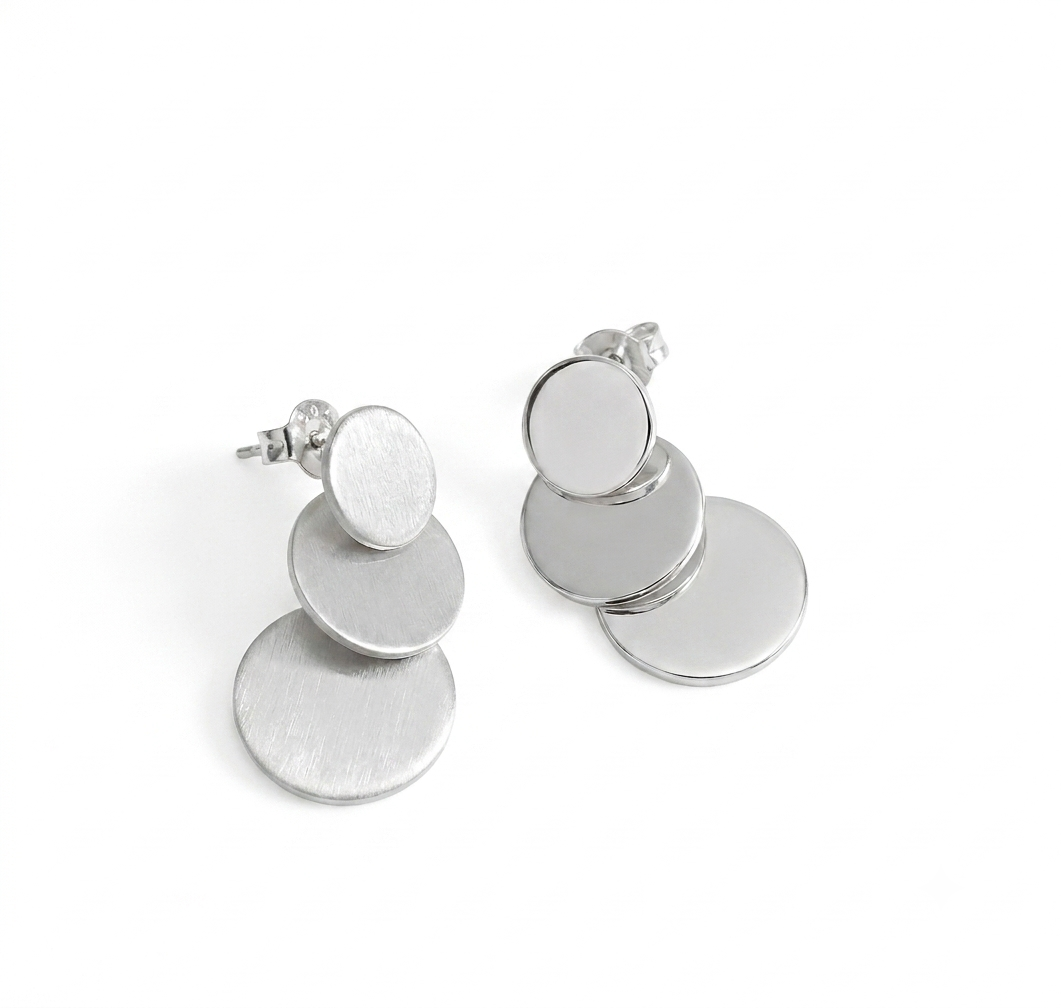 Codie Silver Drop Earrings