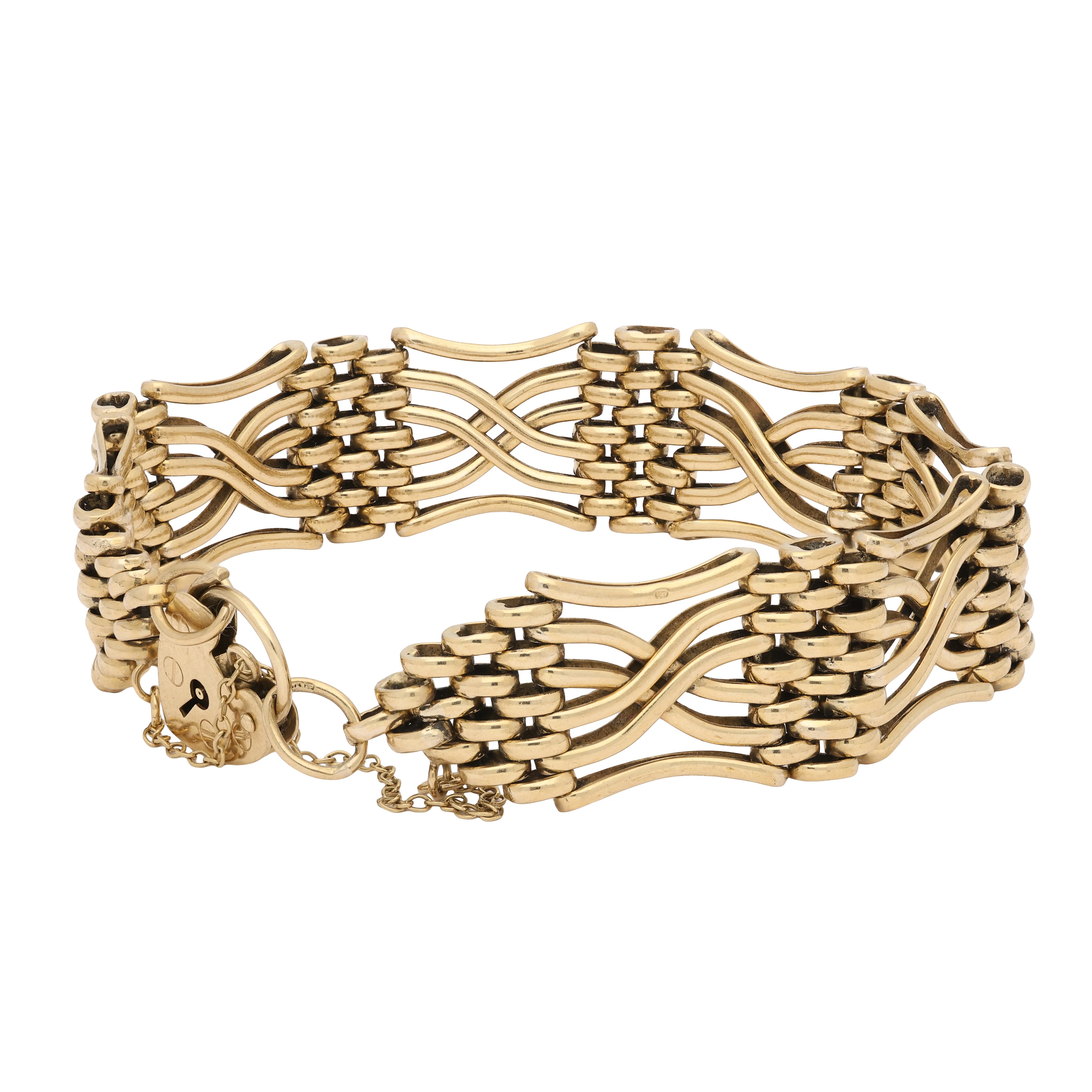 9ct Gold Vintage Bracelet