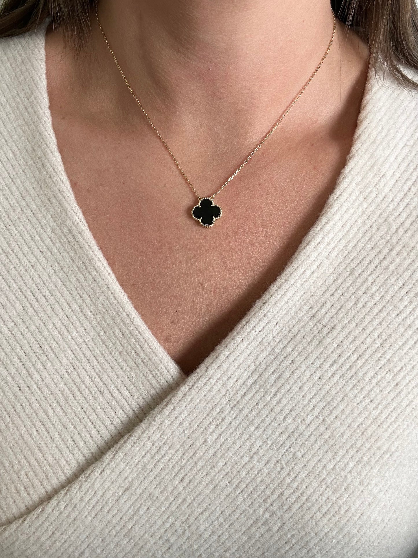 Casey Black Necklace