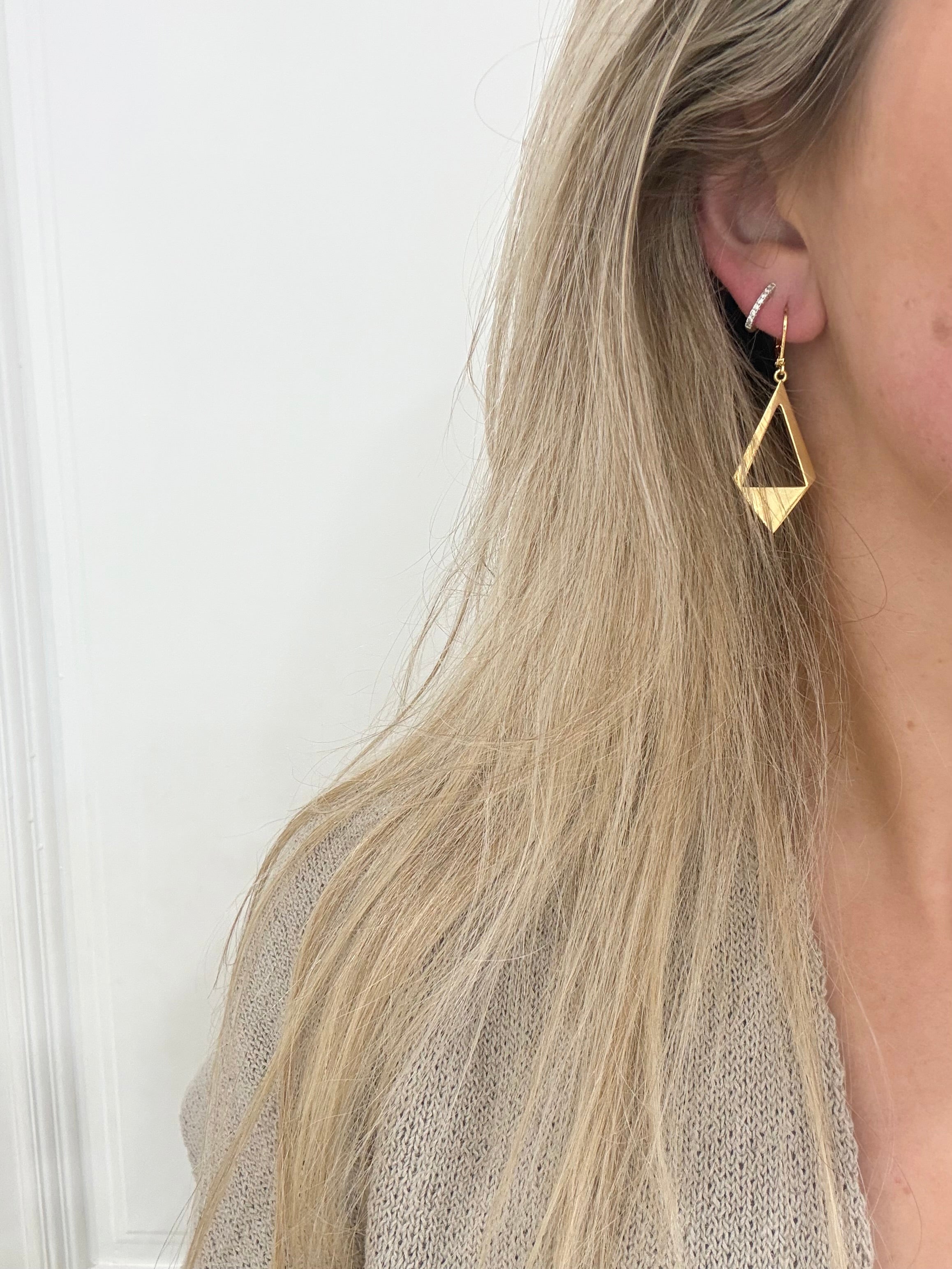 Esme Gold Plated Earrings