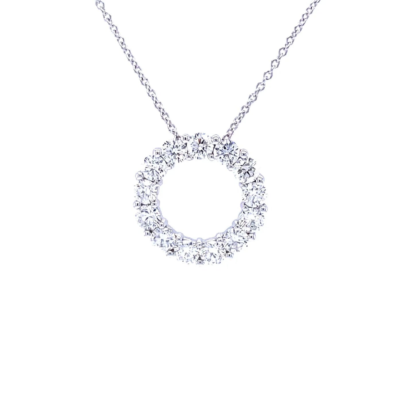 18ct 1.07ct Diamond Necklace