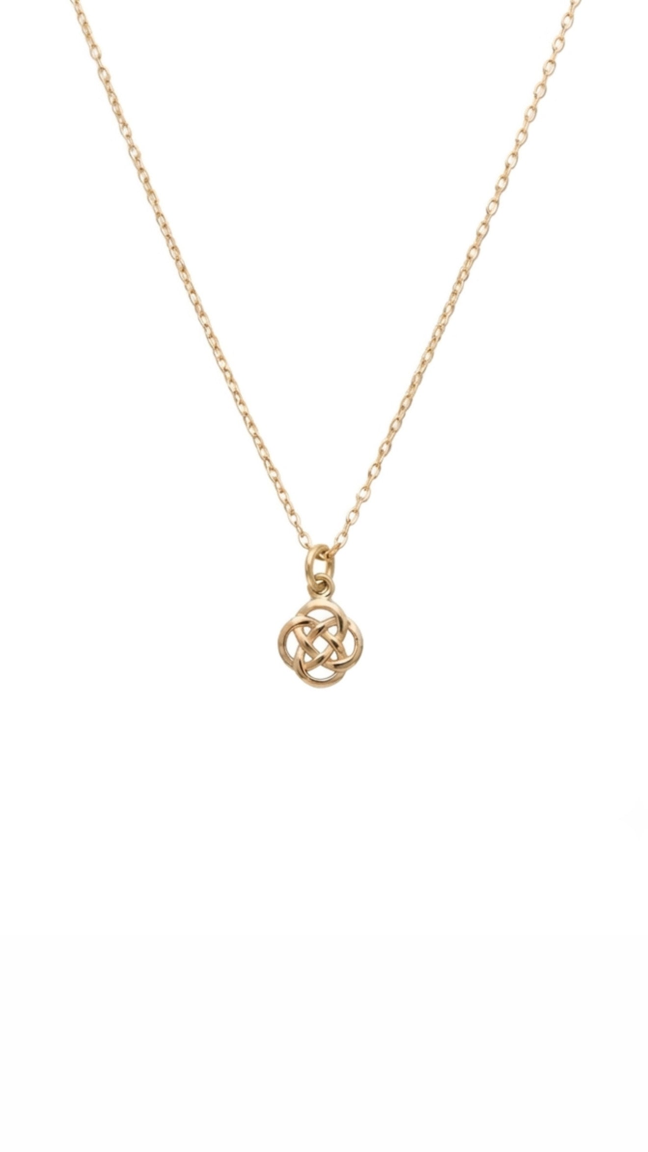 9ct Gold Celtic Knot Necklace