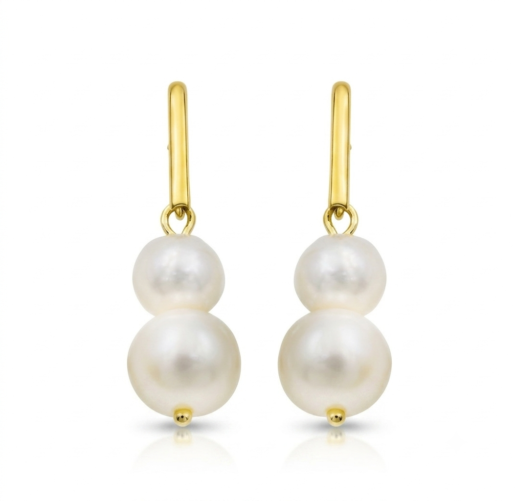 Lacy 9ct Gold Earrings