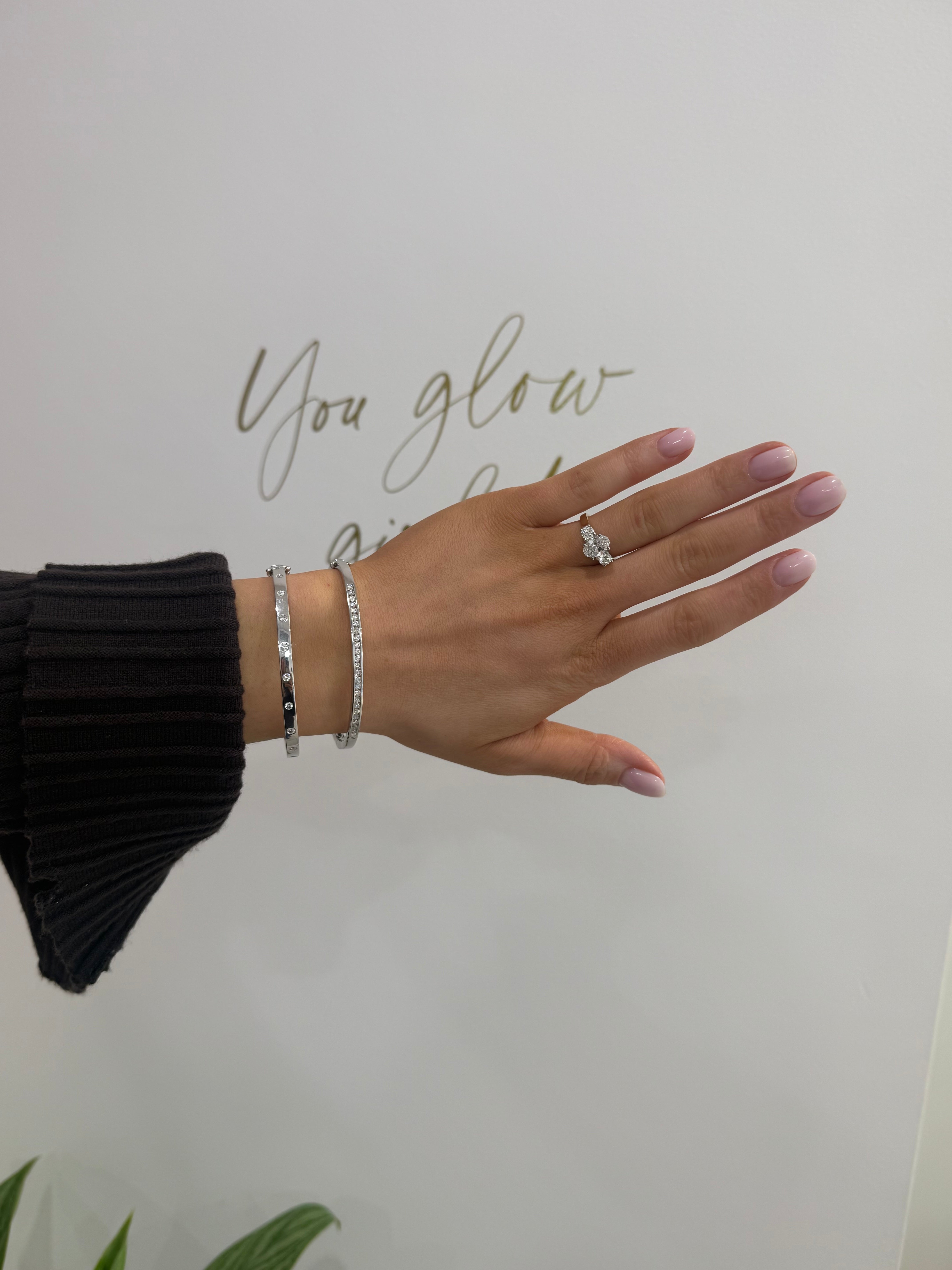 Diamond Three Stone Ring