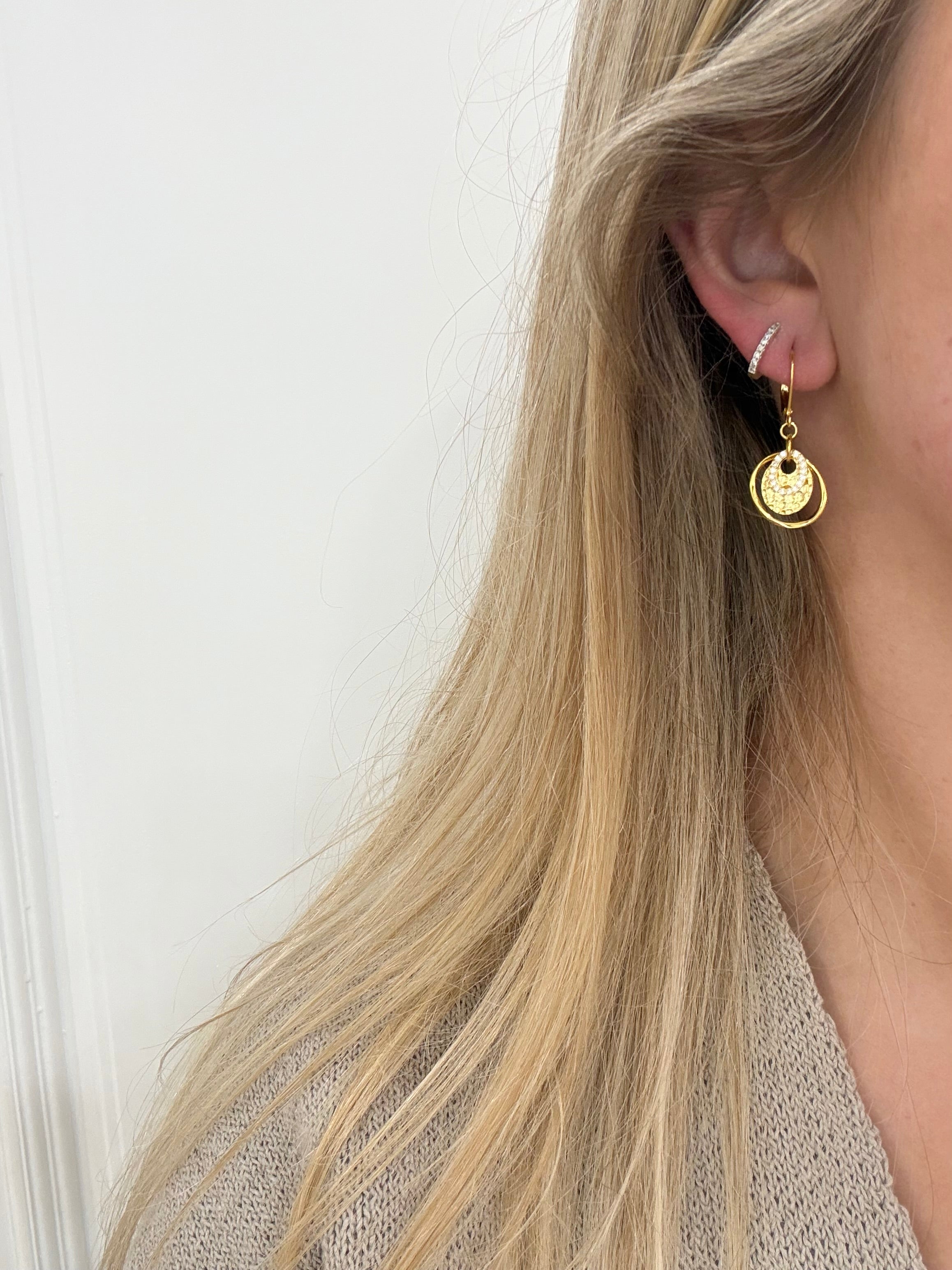 Britney Gold Plated Earrings
