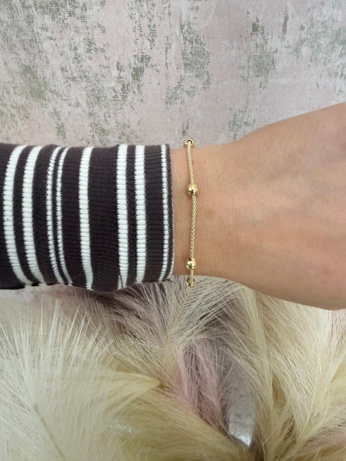 Madison Gold Plated Single Bracelet