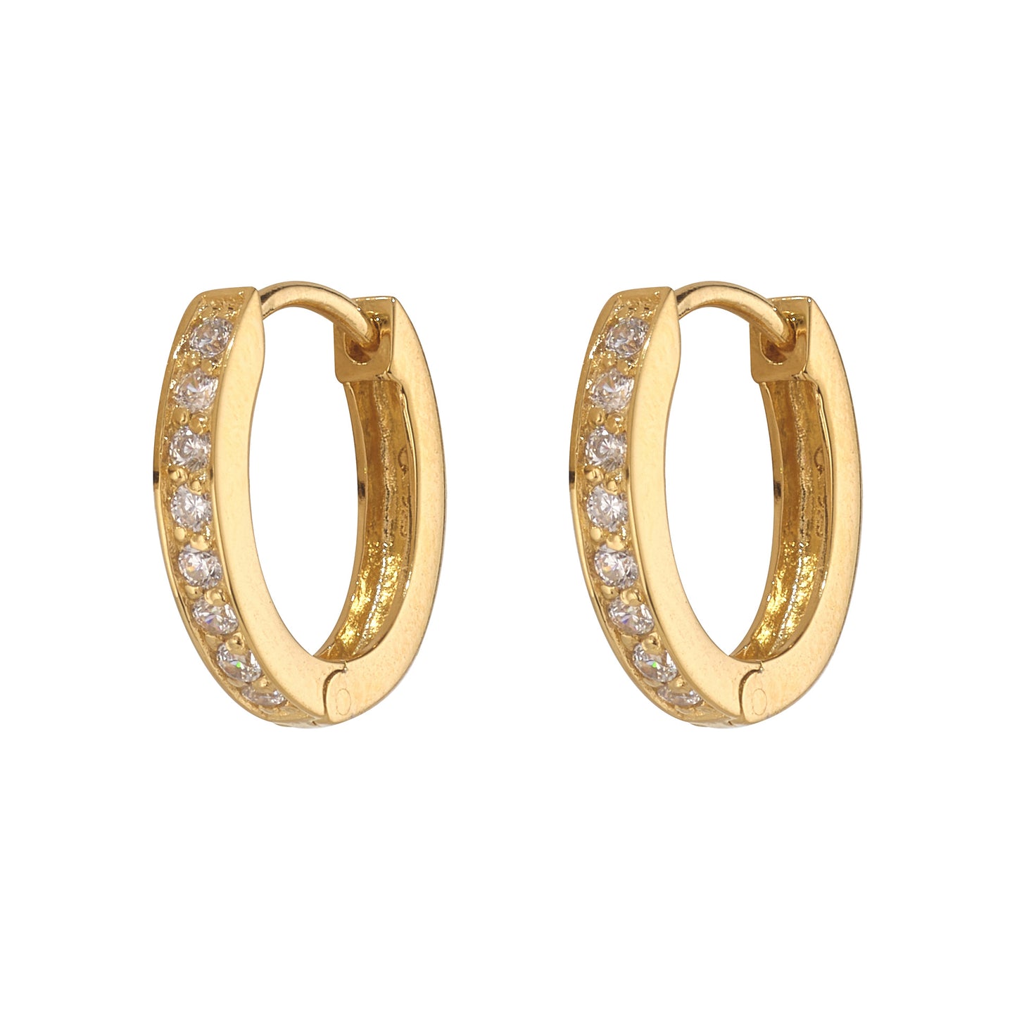 Jacqueline Gold Hoops