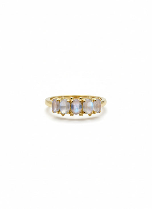 9ct Gold Moonstone Ring