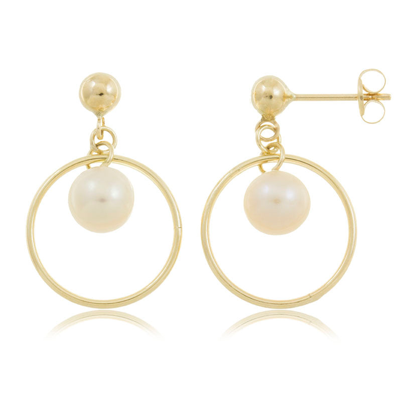 Naomi 9ct Gold Earrings