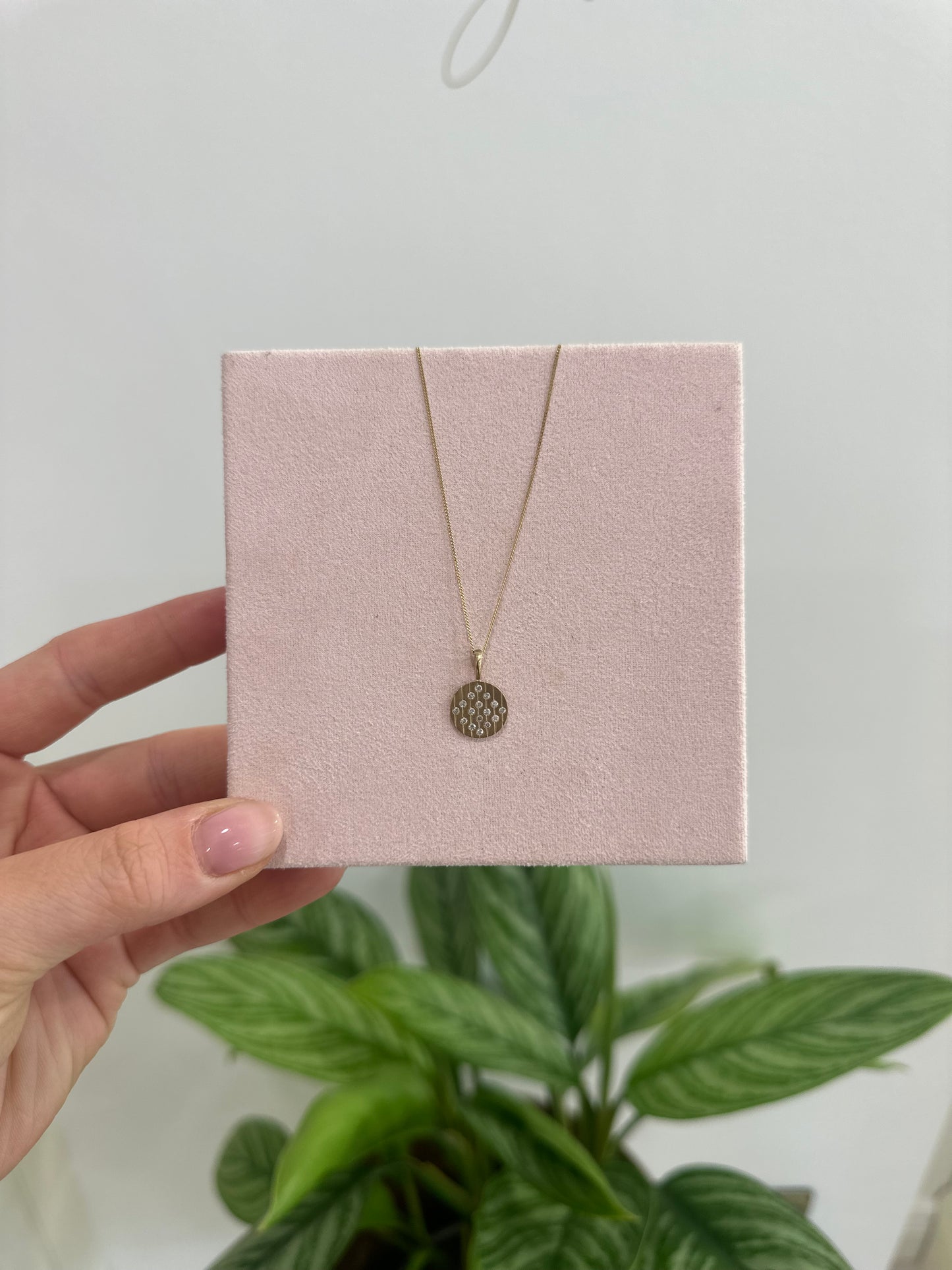 Gold Diamond Necklace