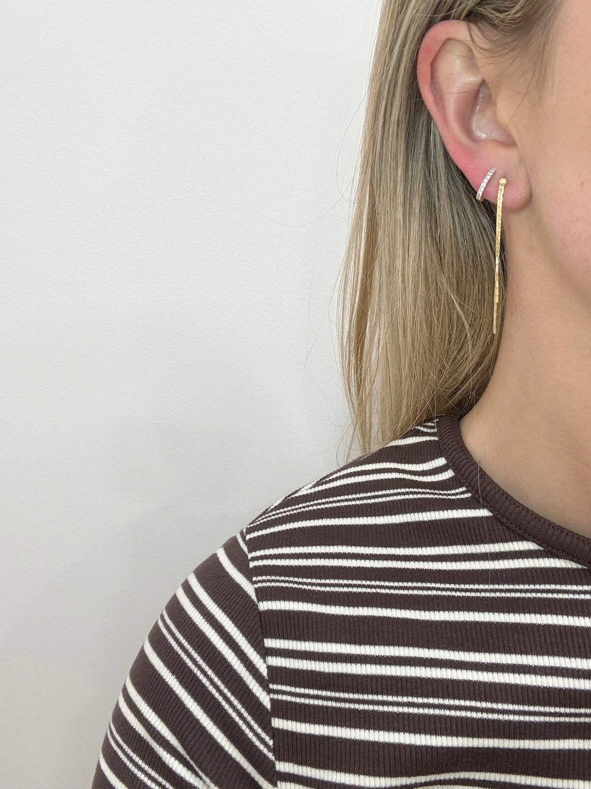 Rya Gold Plated Tassel Earrings