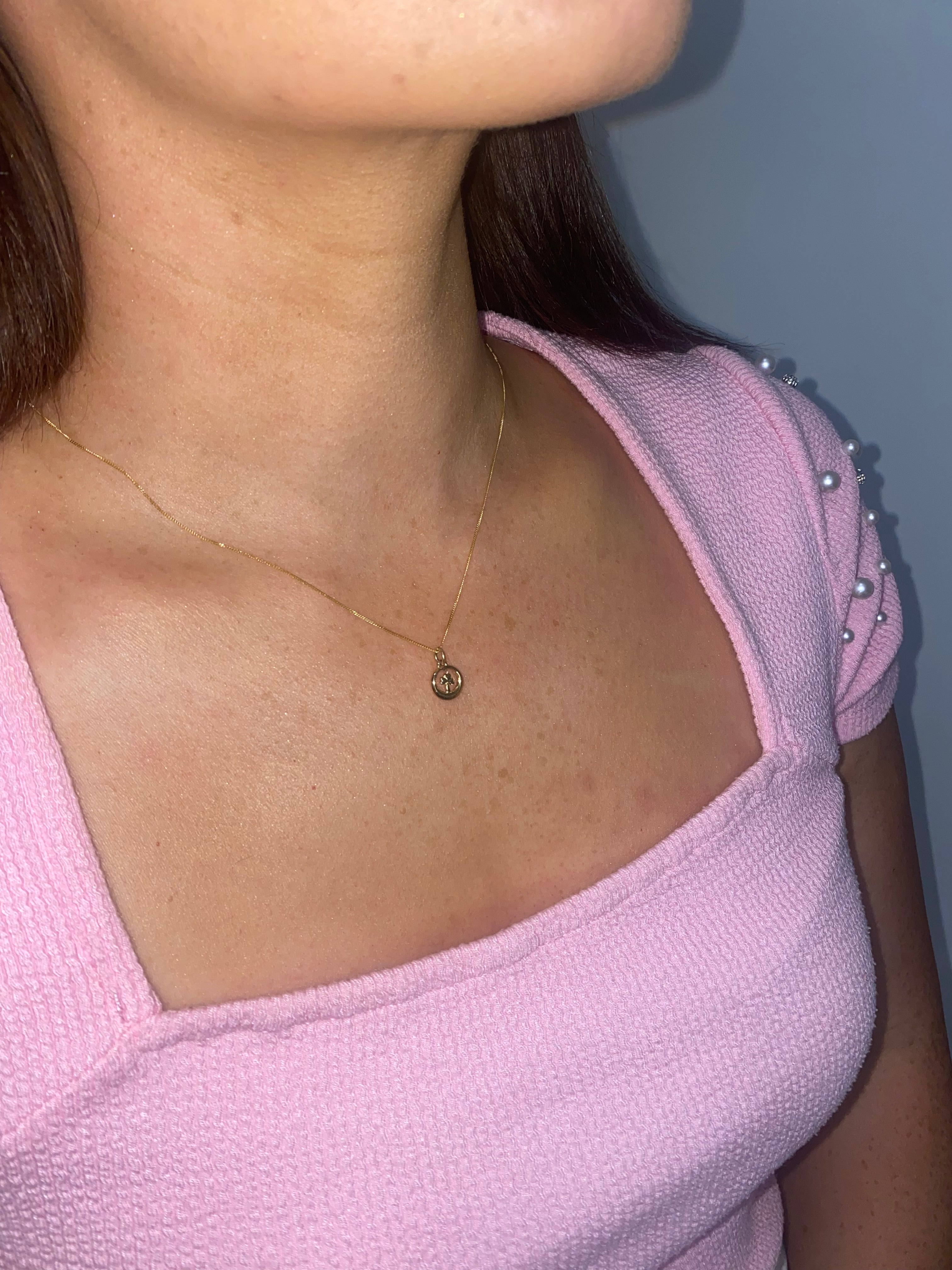 9ct Shamrock Necklace