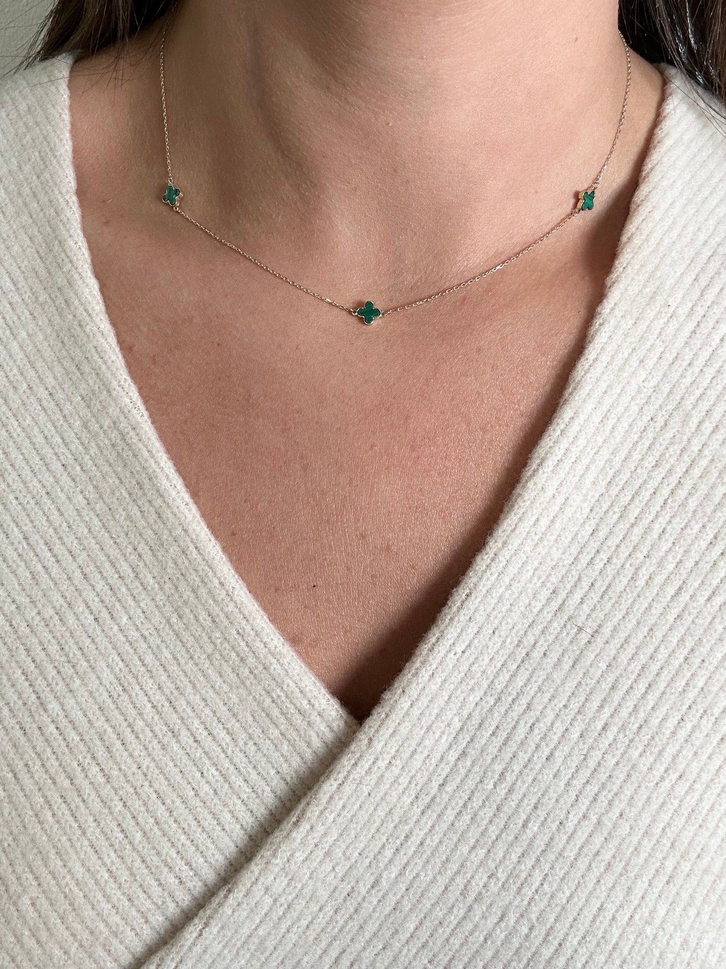 Cassie Malachite Necklace