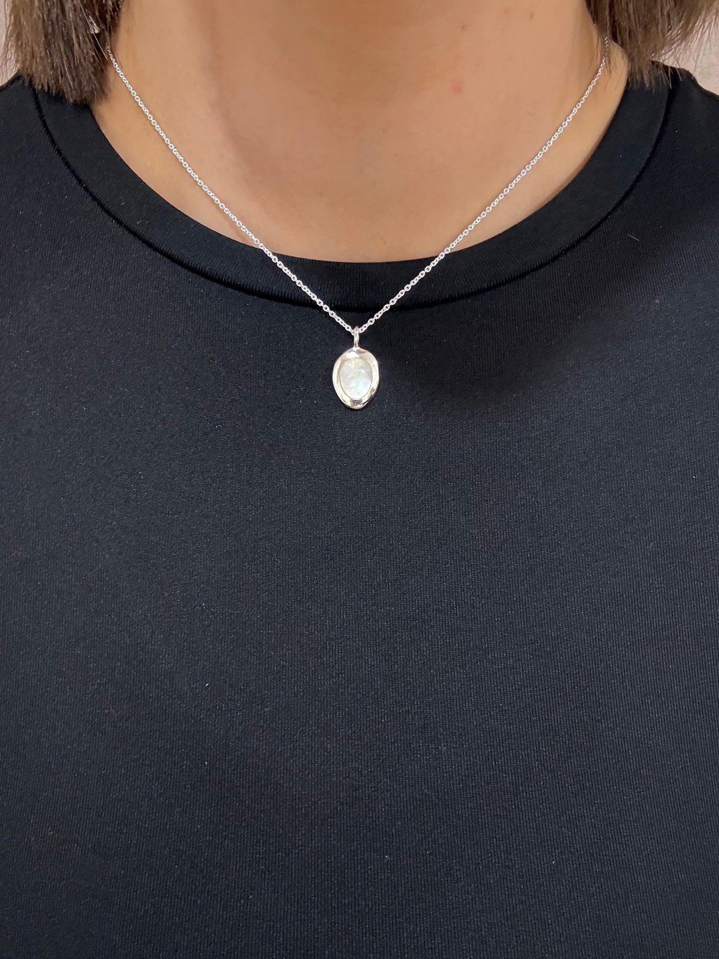 Jasper Silver Necklace