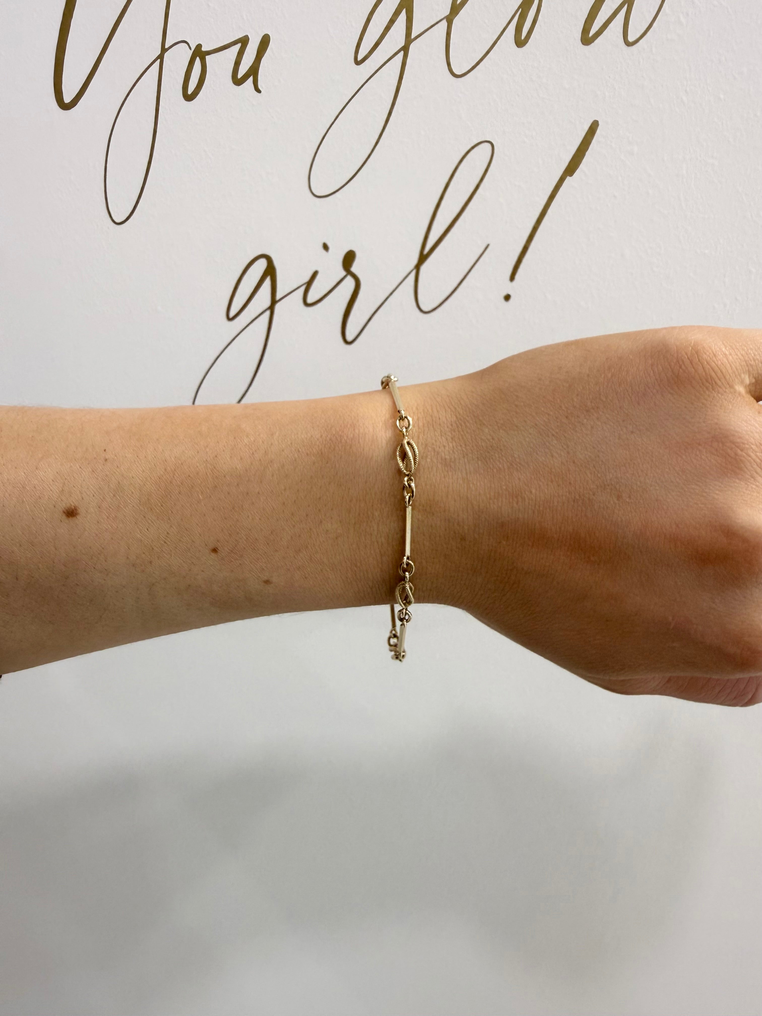 9ct Gold Fancy Link Bracelet