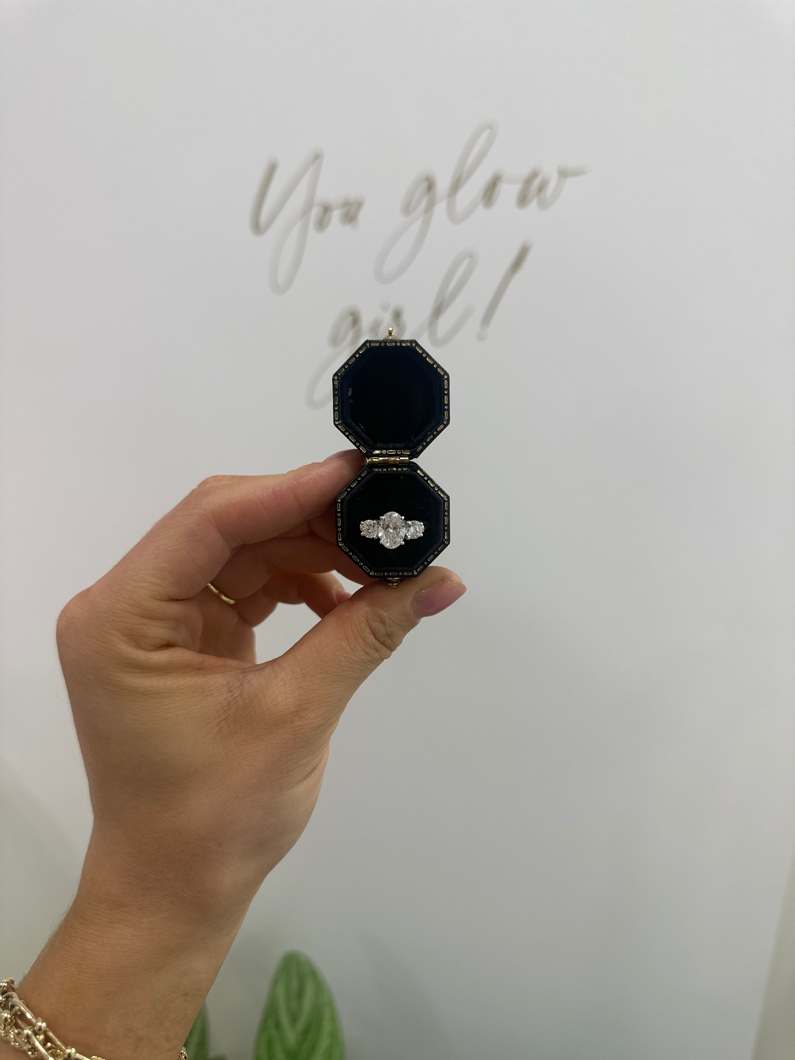 Diamond Three Stone Ring