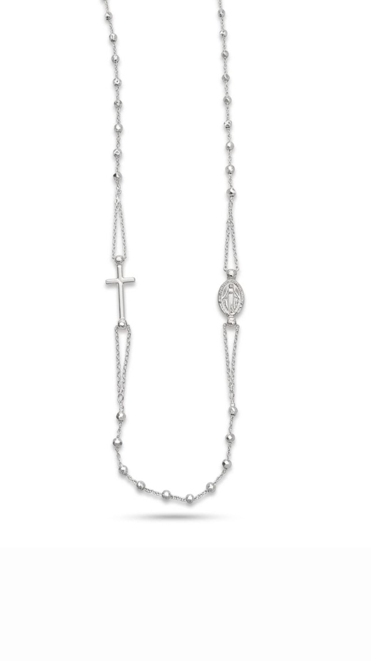 Caoimhe Sterling Silver Holy Necklace