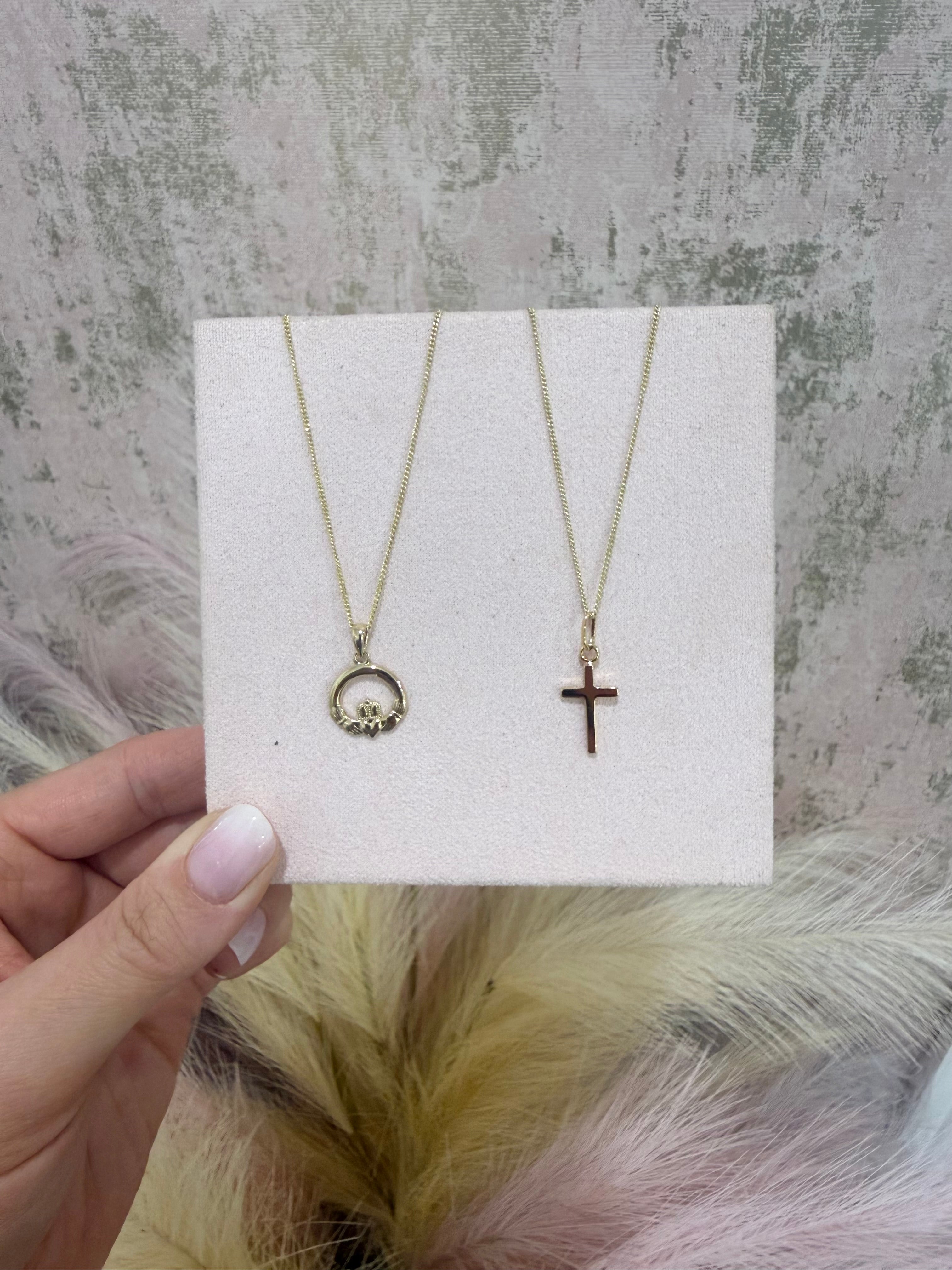 Gold Plated Cross Necklace