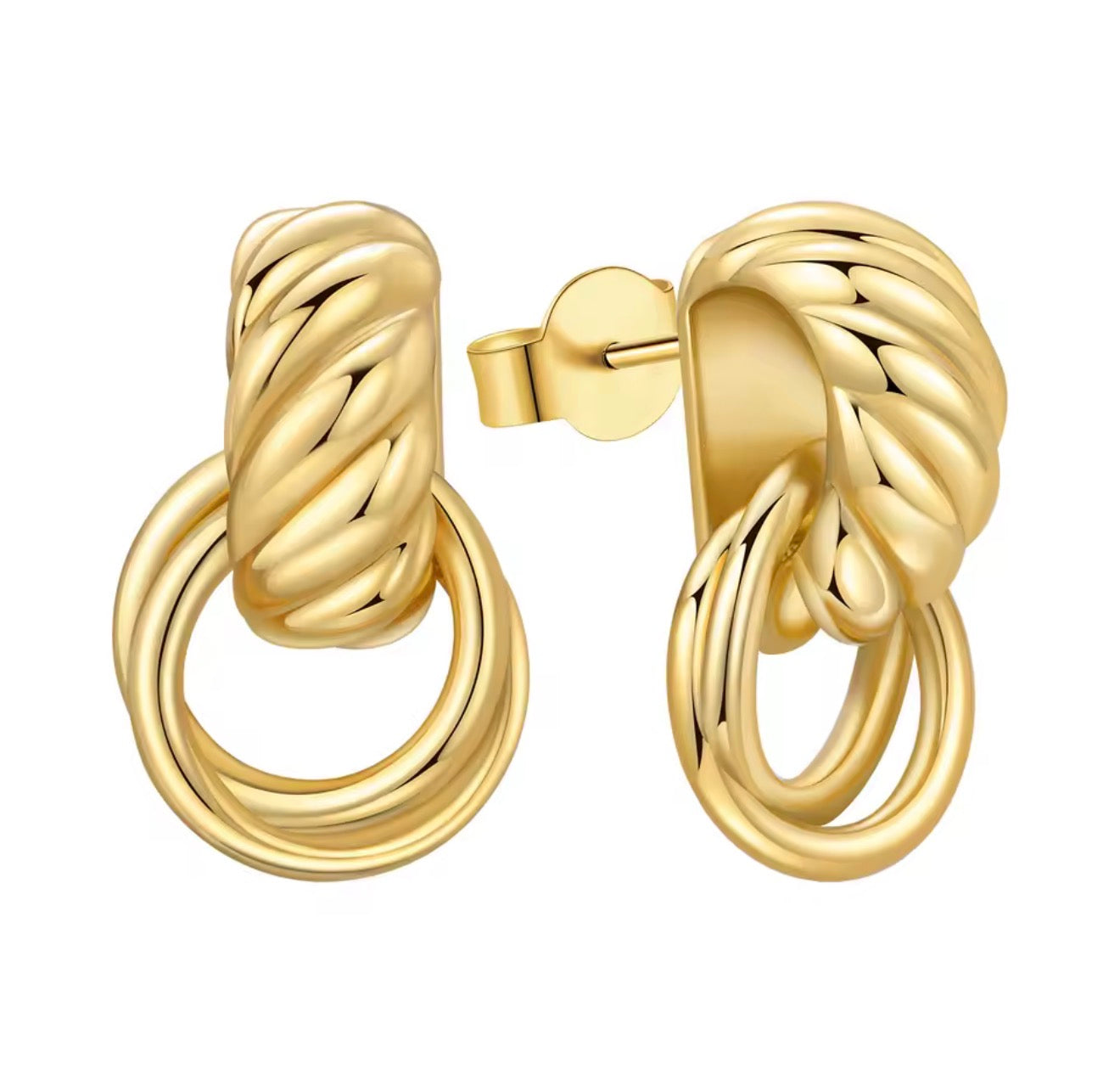 Vivienne Gold Plated Earrings