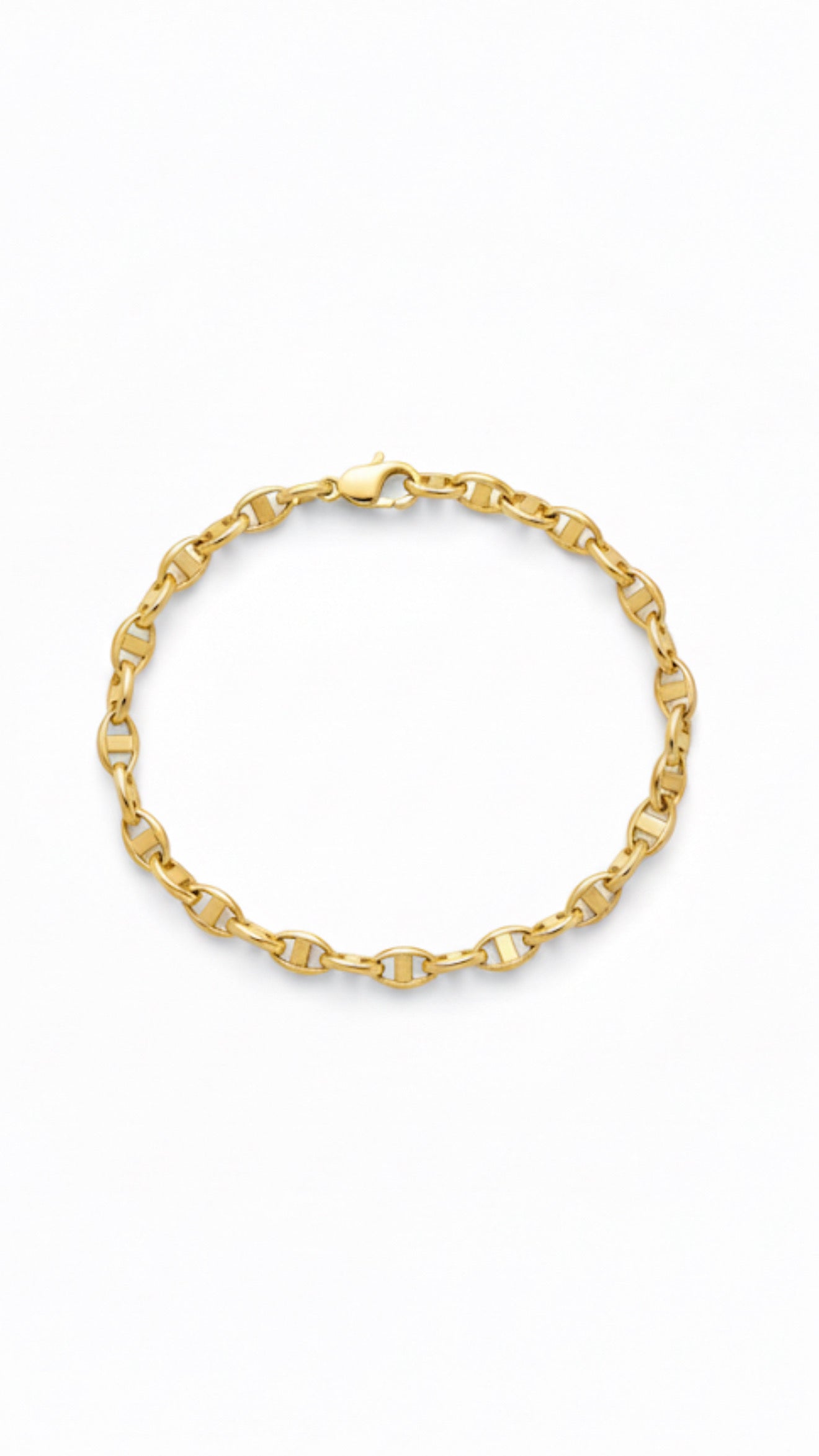Marina Medium 9ct Gold Bracelet
