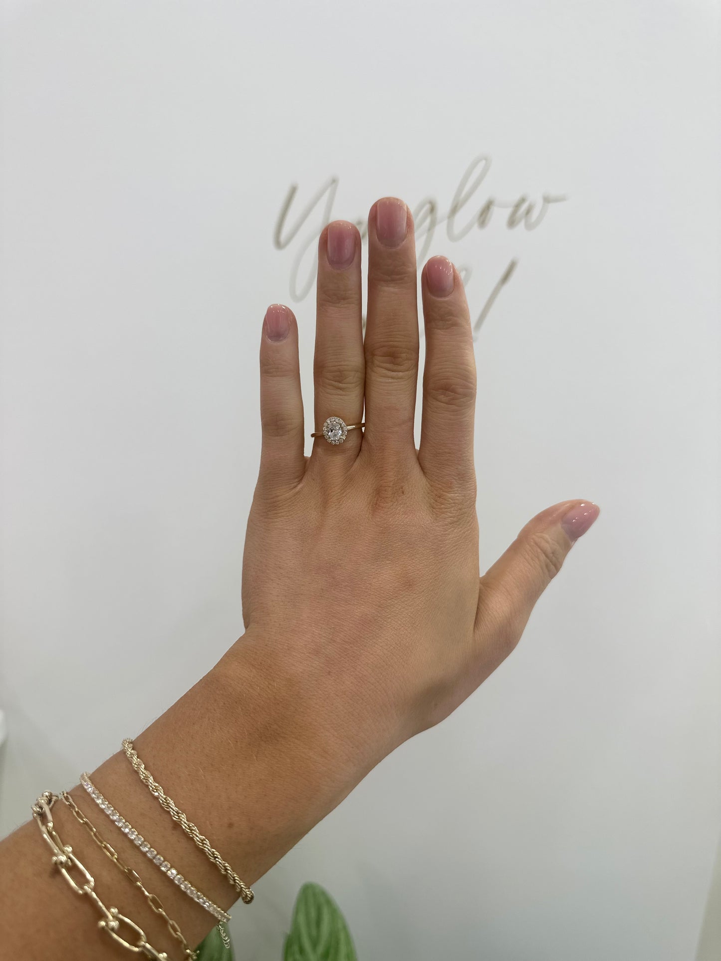 Lab Diamond Ring