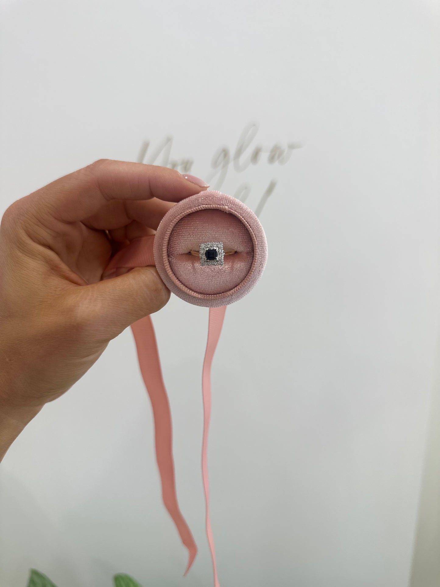 Sapphire & Diamond Ring