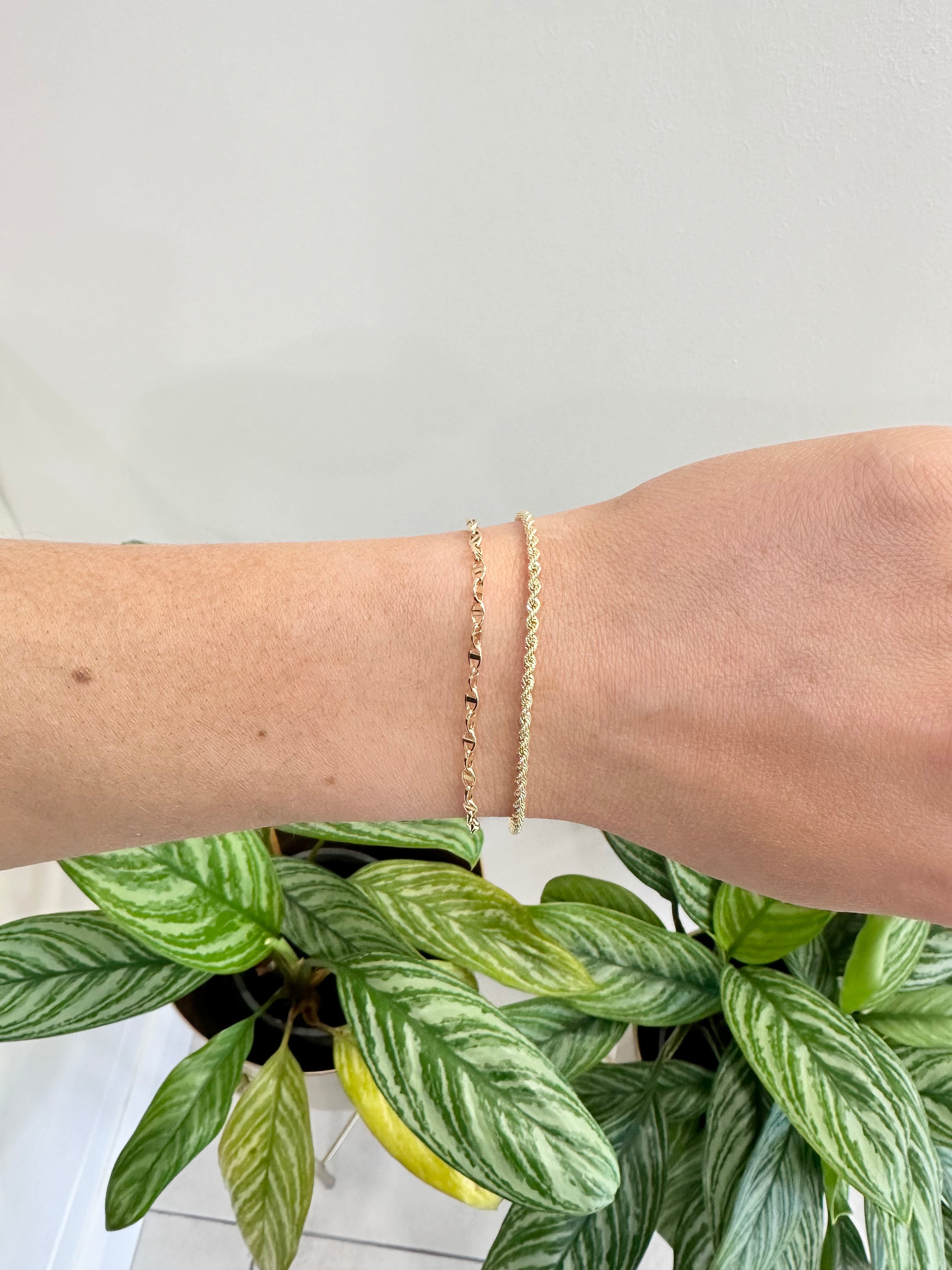 Marina 9ct Gold Small Bracelet