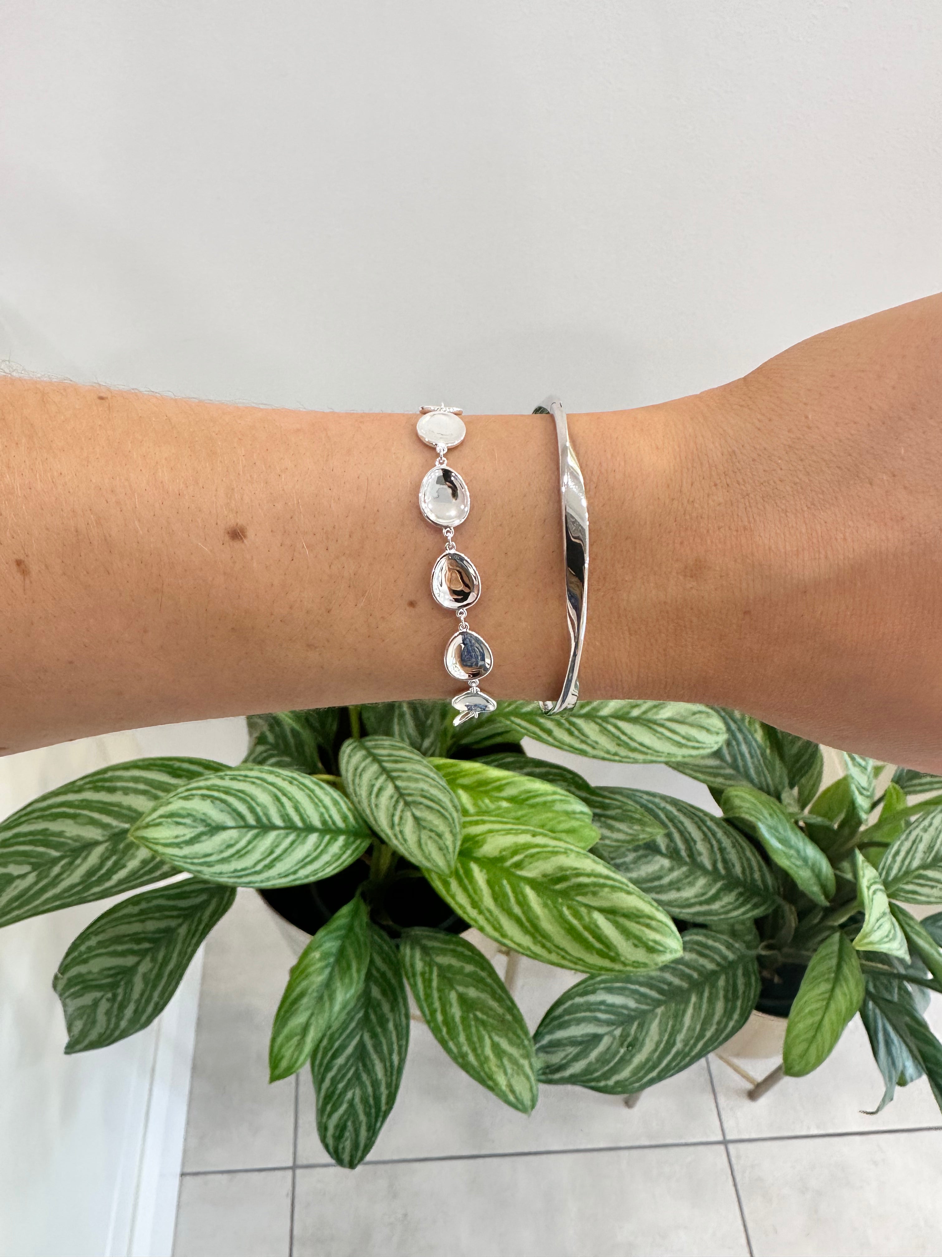 Iris Sterling Bangle